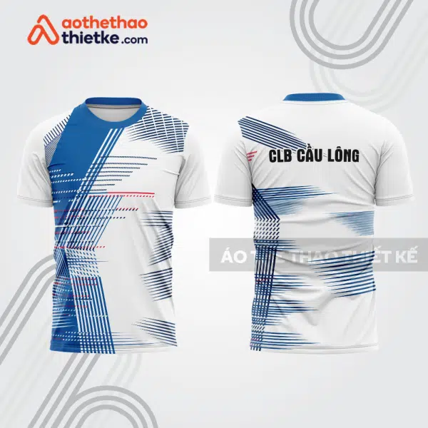 Mẫu thiết kế áo đồng phục thi đấu cầu lông cl1305