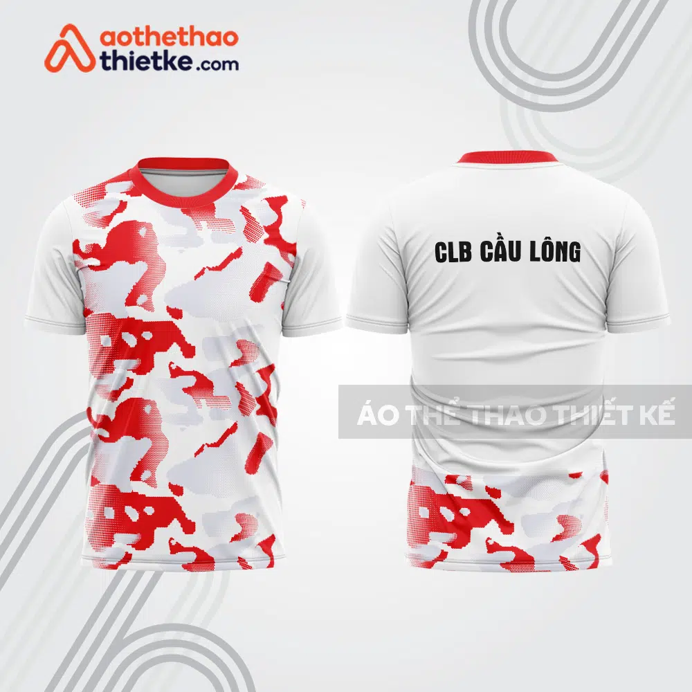 Mẫu thiết kế áo đồng phục thi đấu cầu lông cl1306