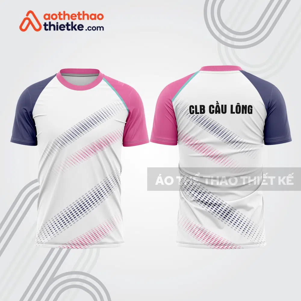 Mẫu thiết kế áo đồng phục thi đấu cầu lông cl1311