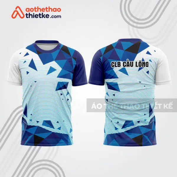 Mẫu thiết kế áo đồng phục thi đấu cầu lông cl1312