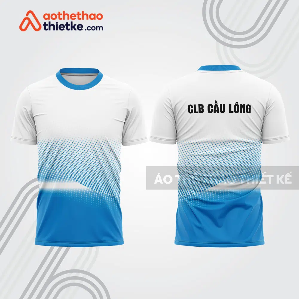 Mẫu thiết kế áo đồng phục thi đấu cầu lông cl1324