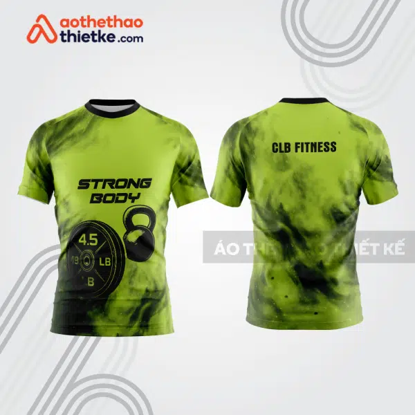 Mẫu thiết kế áo t-shirt fitness & gym fg2