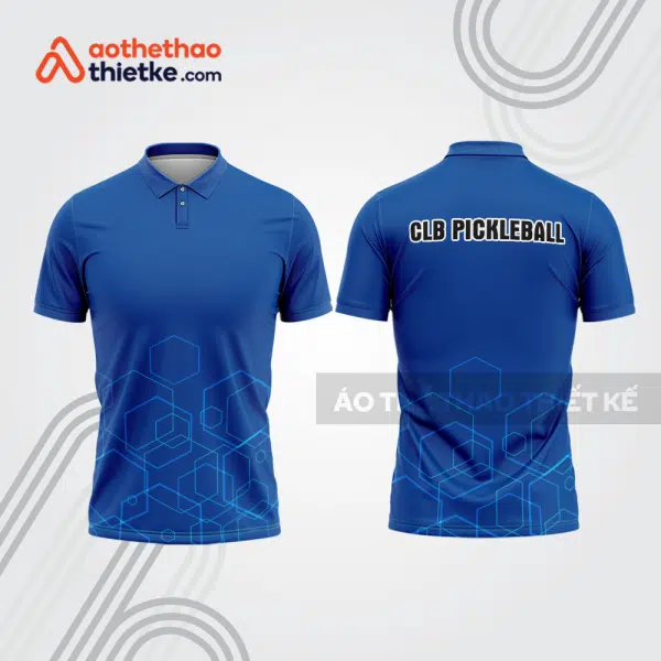 Mẫu thiết kế áo polo thi đấu pickleball pla1000