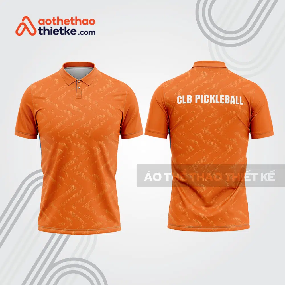 Mẫu thiết kế áo polo thi đấu pickleball pla1001