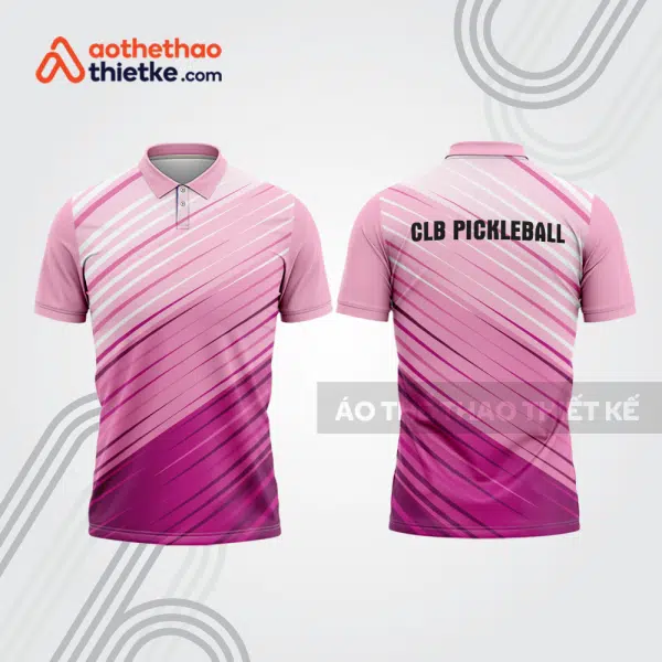 Mẫu thiết kế áo polo thi đấu pickleball pla1002