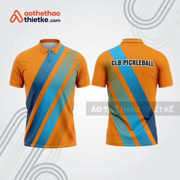 Mẫu thiết kế áo polo thi đấu pickleball pla1003