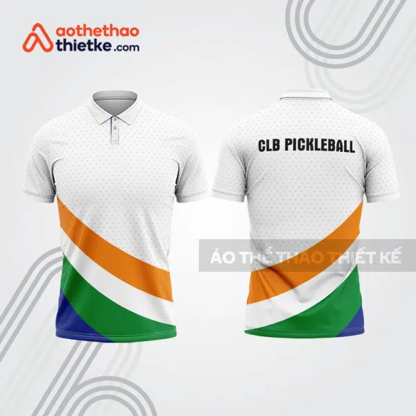 Mẫu thiết kế áo polo thi đấu pickleball pla1006