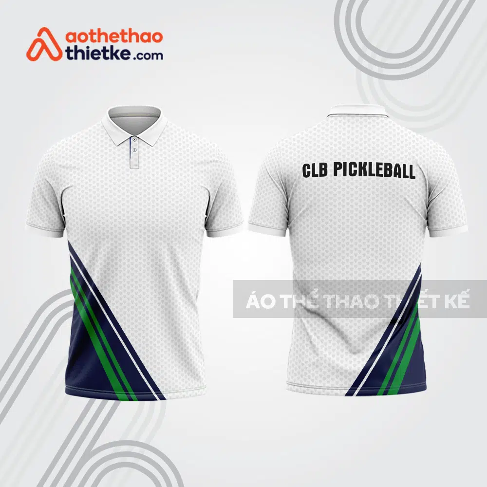 Mẫu thiết kế áo polo thi đấu pickleball pla1008