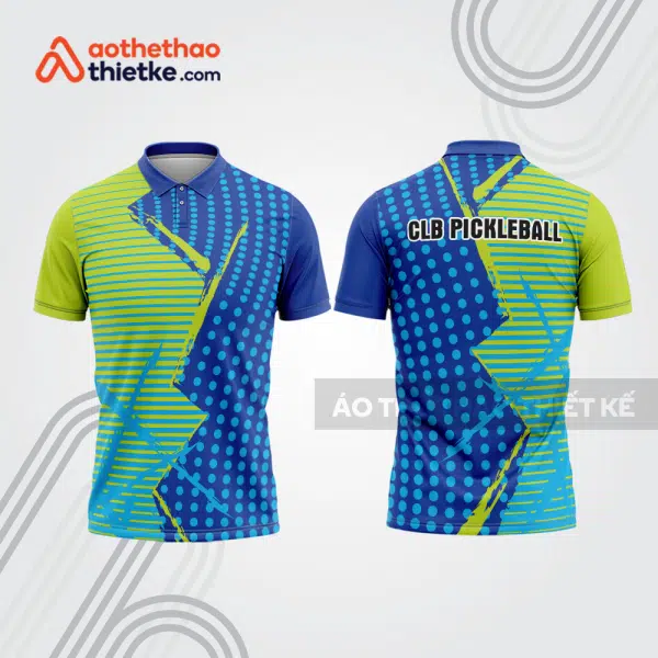 Mẫu thiết kế áo polo thi đấu pickleball pla1011