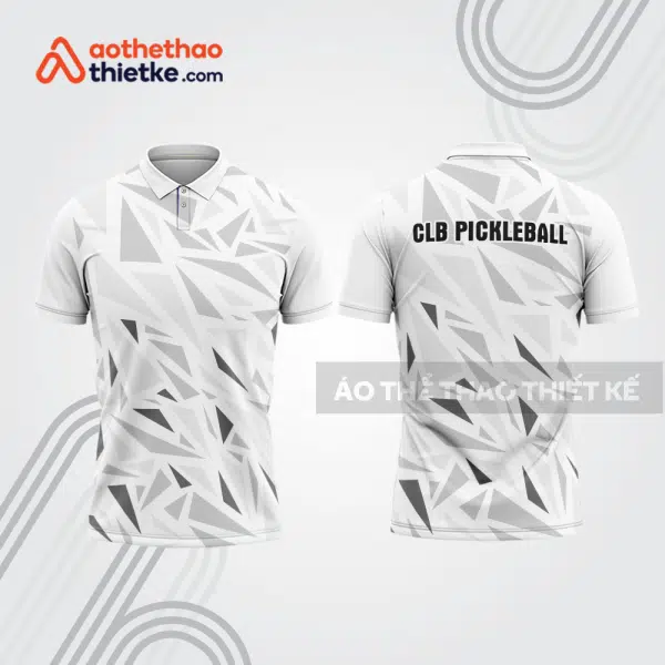 Mẫu thiết kế áo polo thi đấu pickleball pla1012