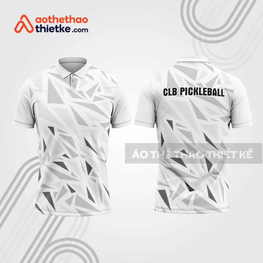 Mẫu thiết kế áo polo thi đấu pickleball pla1012