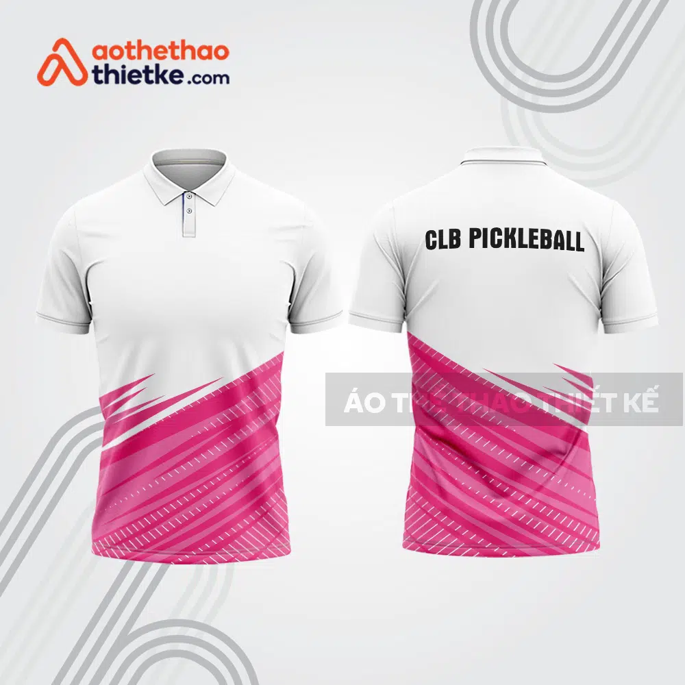 Mẫu thiết kế áo polo thi đấu pickleball pla1014