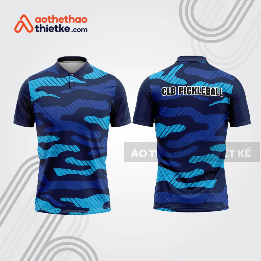Mẫu thiết kế áo polo thi đấu pickleball pla1016