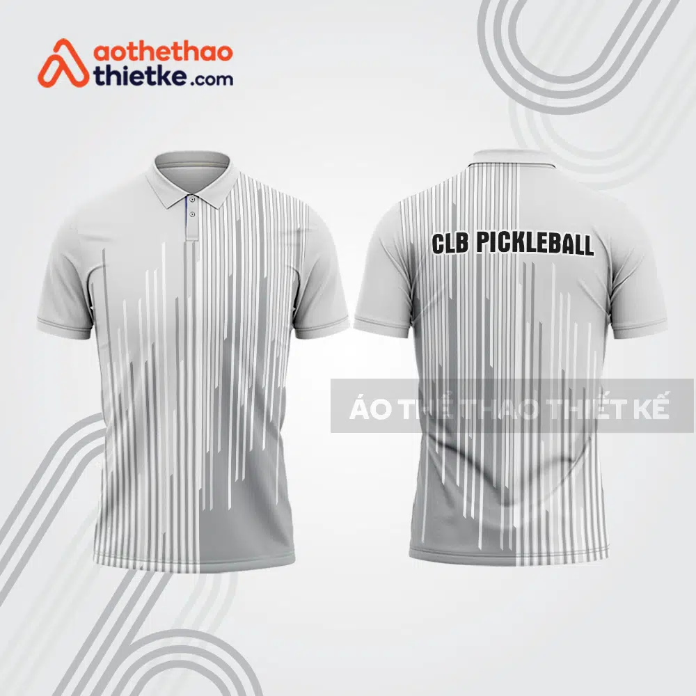 Mẫu thiết kế áo polo thi đấu pickleball pla1017