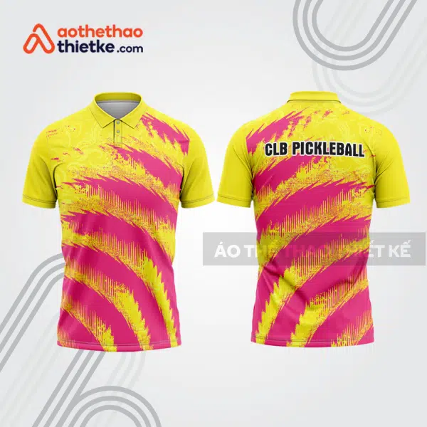 Mẫu thiết kế áo polo thi đấu pickleball pla1025