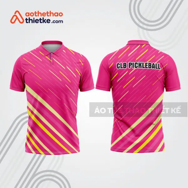 Mẫu thiết kế áo polo thi đấu pickleball pla1027