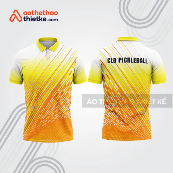 Mẫu thiết kế áo polo thi đấu pickleball pla1030
