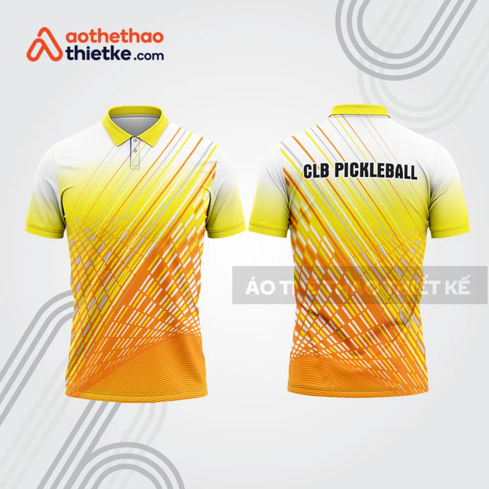 Mẫu thiết kế áo polo thi đấu pickleball pla1030