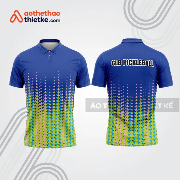 Mẫu thiết kế áo polo thi đấu pickleball pla1031