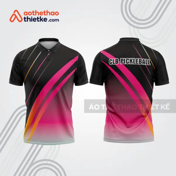 Mẫu thiết kế áo polo thi đấu pickleball pla1052