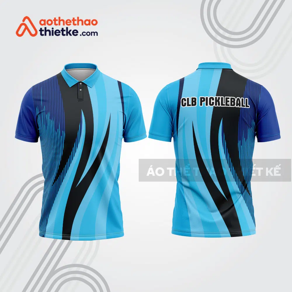Mẫu thiết kế áo polo thi đấu pickleball pla1054