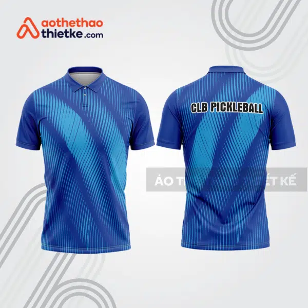 Mẫu thiết kế áo polo thi đấu pickleball pla1059