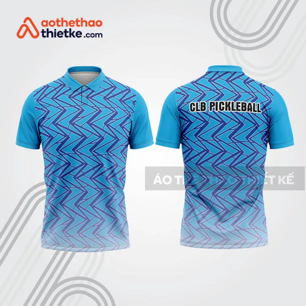 Mẫu thiết kế áo polo thi đấu pickleball pla1065