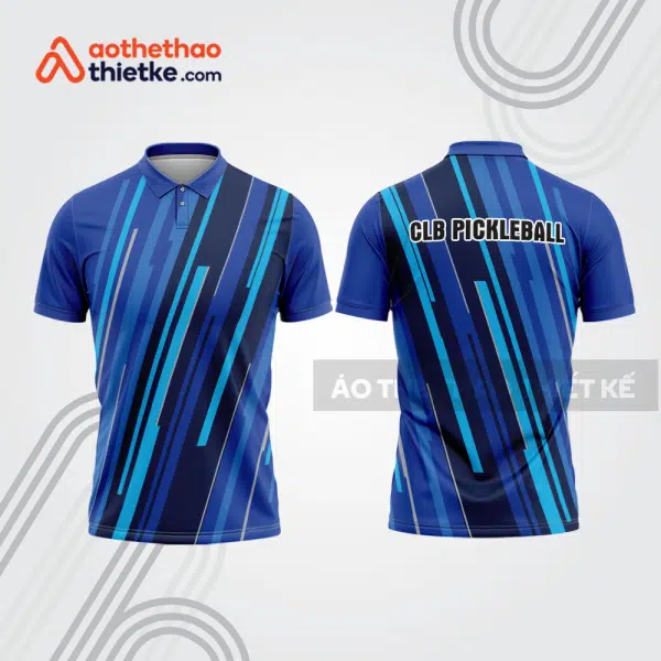 Mẫu thiết kế áo polo thi đấu pickleball pla1069