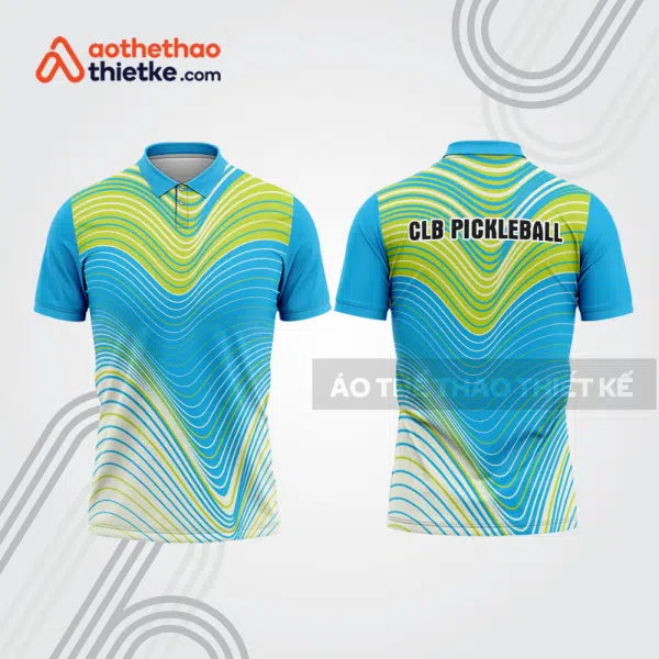 Mẫu thiết kế áo polo thi đấu pickleball pla1071