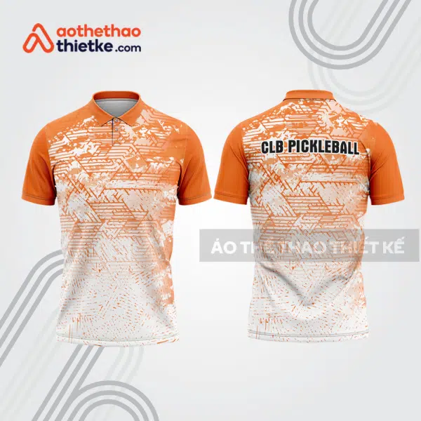 Mẫu thiết kế áo polo thi đấu pickleball pla1072