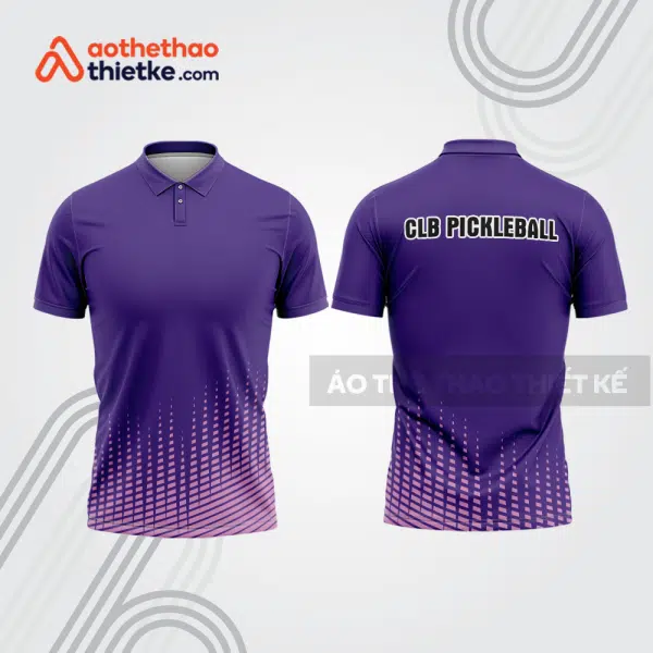 Mẫu thiết kế áo polo thi đấu pickleball pla1073
