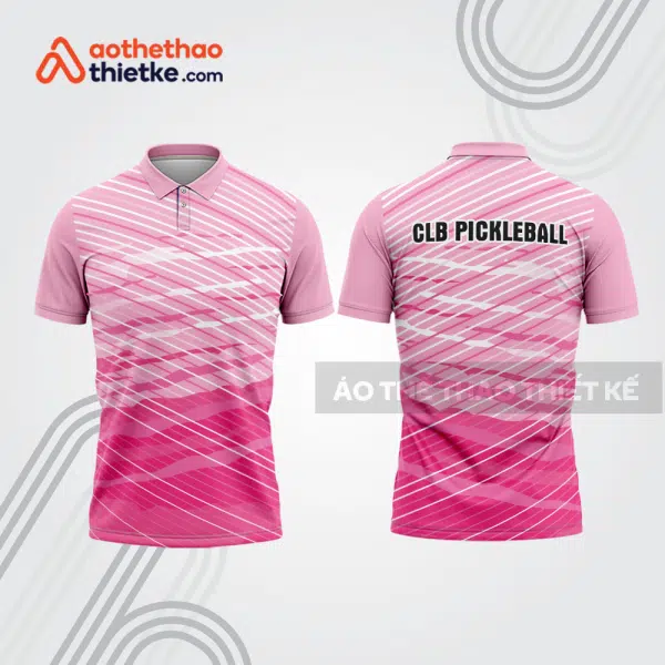 Mẫu thiết kế áo polo thi đấu pickleball pla1075