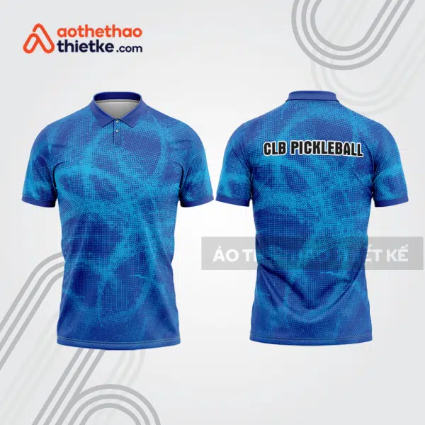 Mẫu thiết kế áo polo thi đấu pickleball pla1079