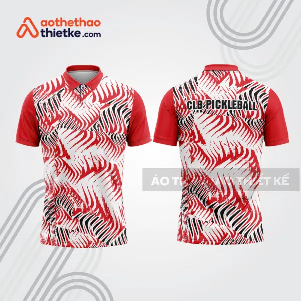 Mẫu thiết kế áo polo thi đấu pickleball pla108