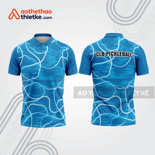 Mẫu thiết kế áo polo thi đấu pickleball pla1083