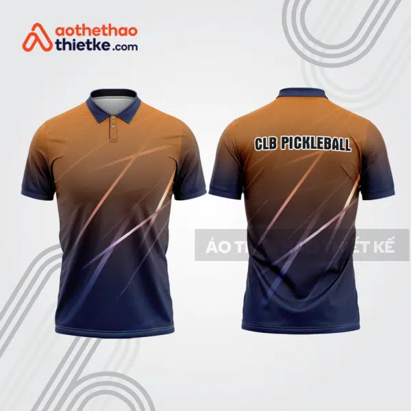 Mẫu thiết kế áo polo thi đấu pickleball pla1084