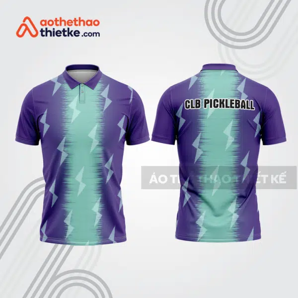 Mẫu thiết kế áo polo thi đấu pickleball pla1085