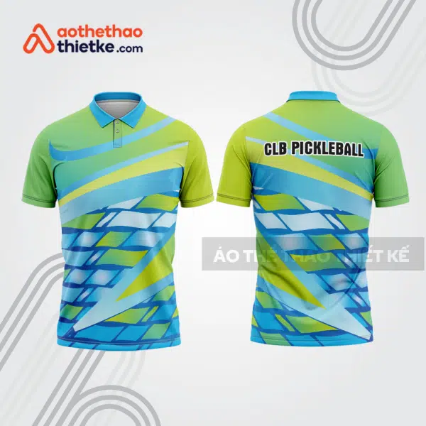Mẫu thiết kế áo polo thi đấu pickleball pla1086