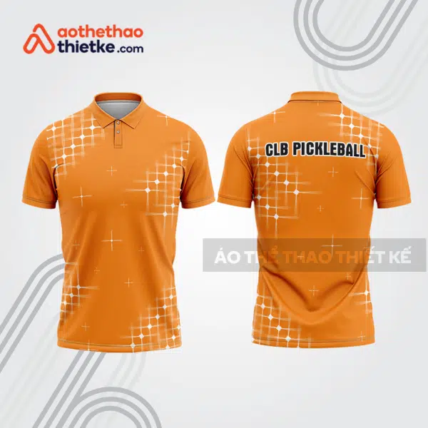 Mẫu thiết kế áo polo thi đấu pickleball pla1087