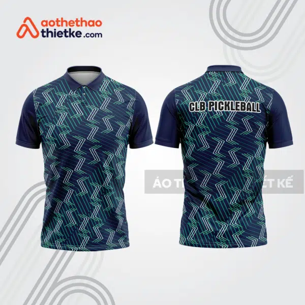 Mẫu thiết kế áo polo thi đấu pickleball pla1089