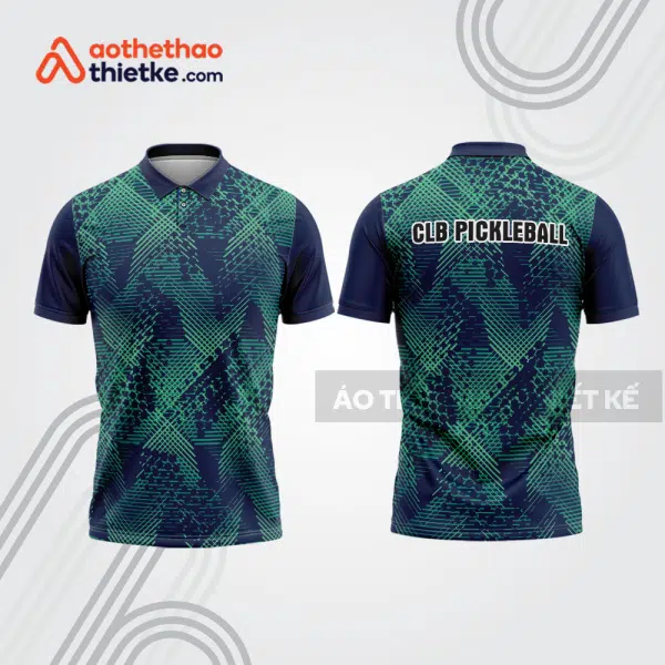 Mẫu thiết kế áo polo thi đấu pickleball pla1090