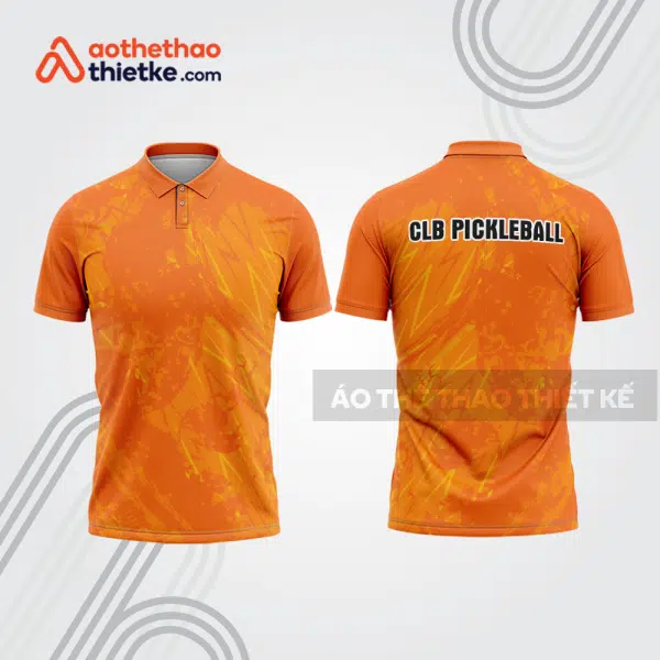 Mẫu thiết kế áo polo thi đấu pickleball pla1091