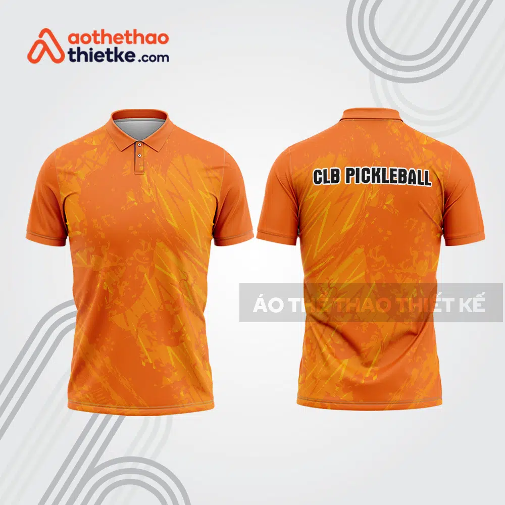 Mẫu thiết kế áo polo thi đấu pickleball pla1091