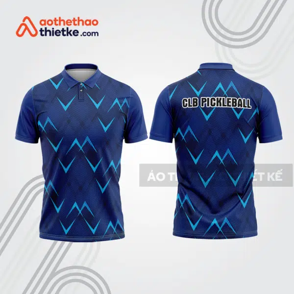 Mẫu thiết kế áo polo thi đấu pickleball pla1092