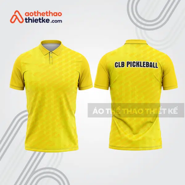 Mẫu thiết kế áo polo thi đấu pickleball pla1093