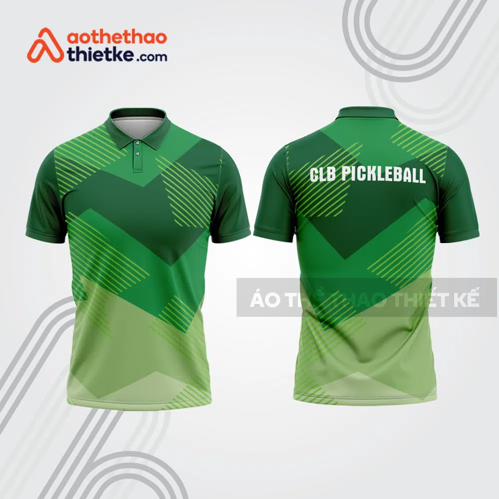 Mẫu thiết kế áo polo thi đấu pickleball pla1094