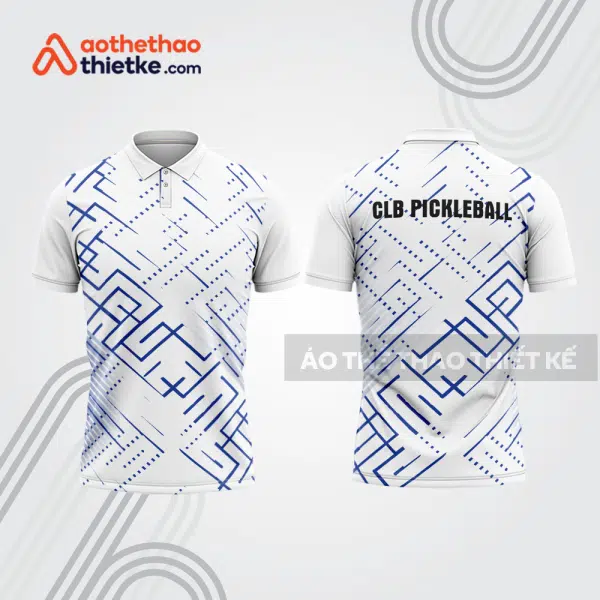 Mẫu thiết kế áo polo thi đấu pickleball pla1095