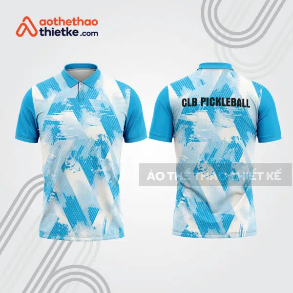 Mẫu thiết kế áo polo thi đấu pickleball pla1098