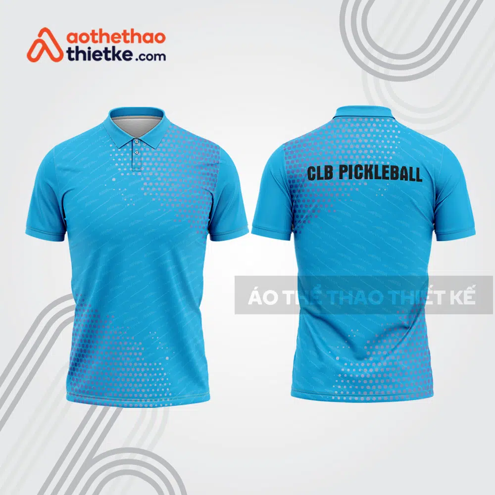 Mẫu thiết kế áo polo thi đấu pickleball pla1102