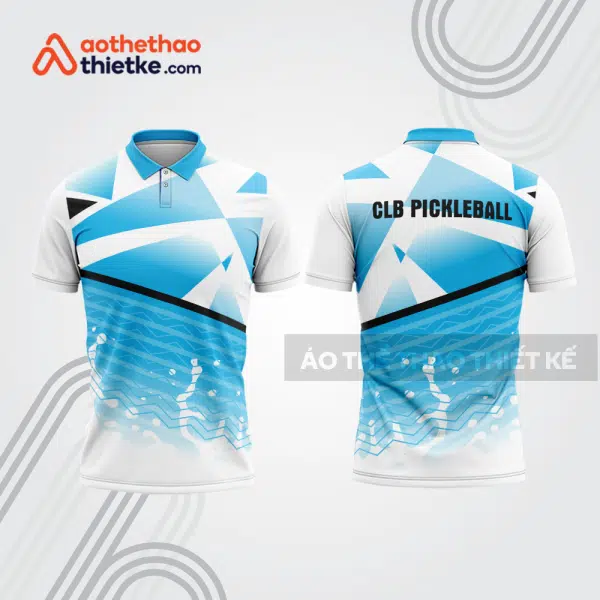 Mẫu thiết kế áo polo thi đấu pickleball pla1103